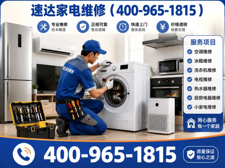 黑河速达家电维修展示图